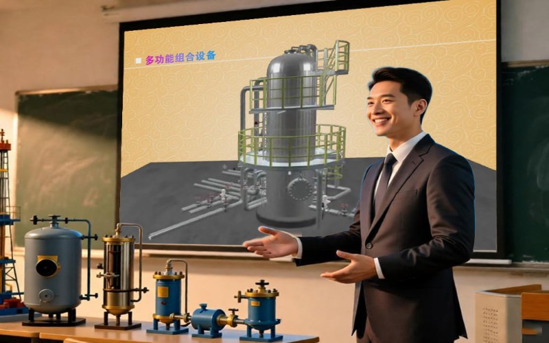 采气模拟仿真实训系统3D可视化展示