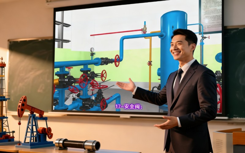 采油模拟仿真实训系统3D可视化展示