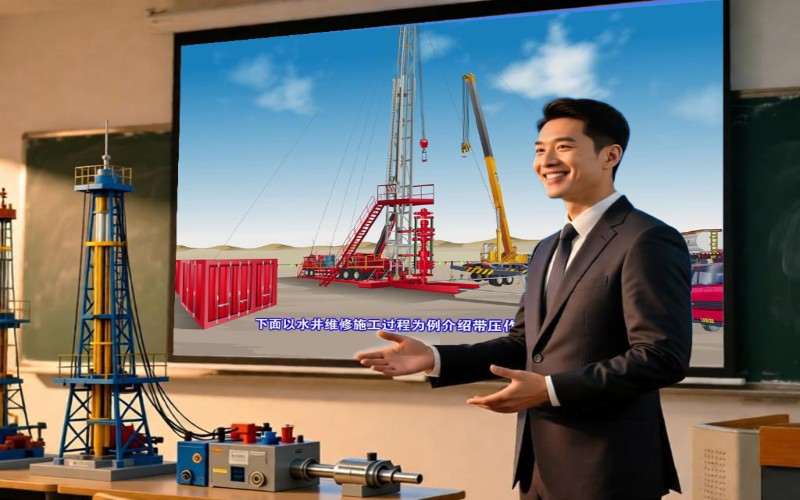 井下作业模拟仿真实训系统演示