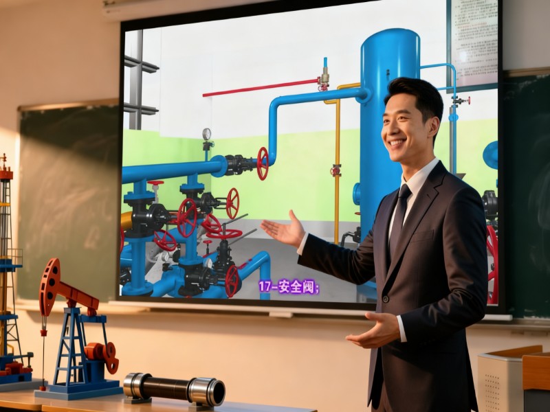 采油工程全动画仿真实训平台演示