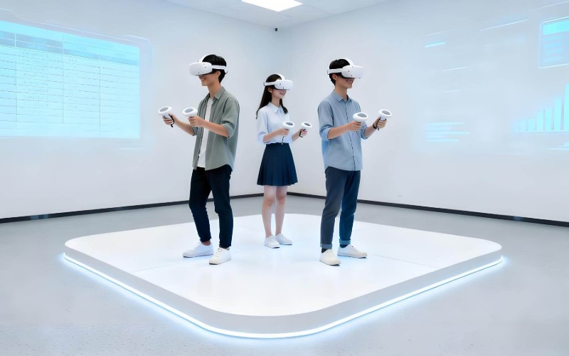 元宇宙教学平台示意图